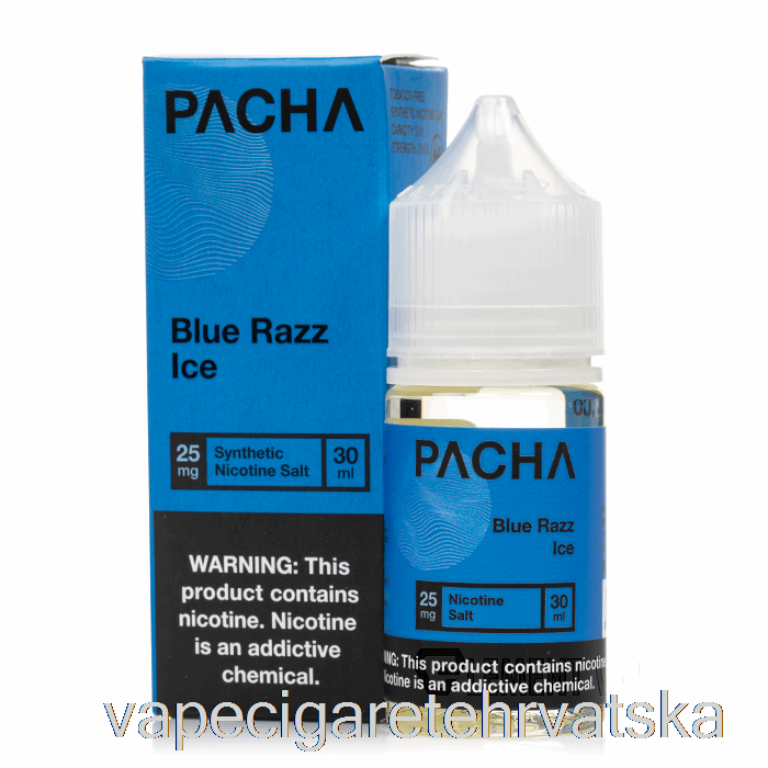 Vape Hrvatska Blue Razz Ice - Pacha Soli - 30ml 25mg